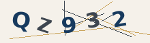 Letters and numbers to type