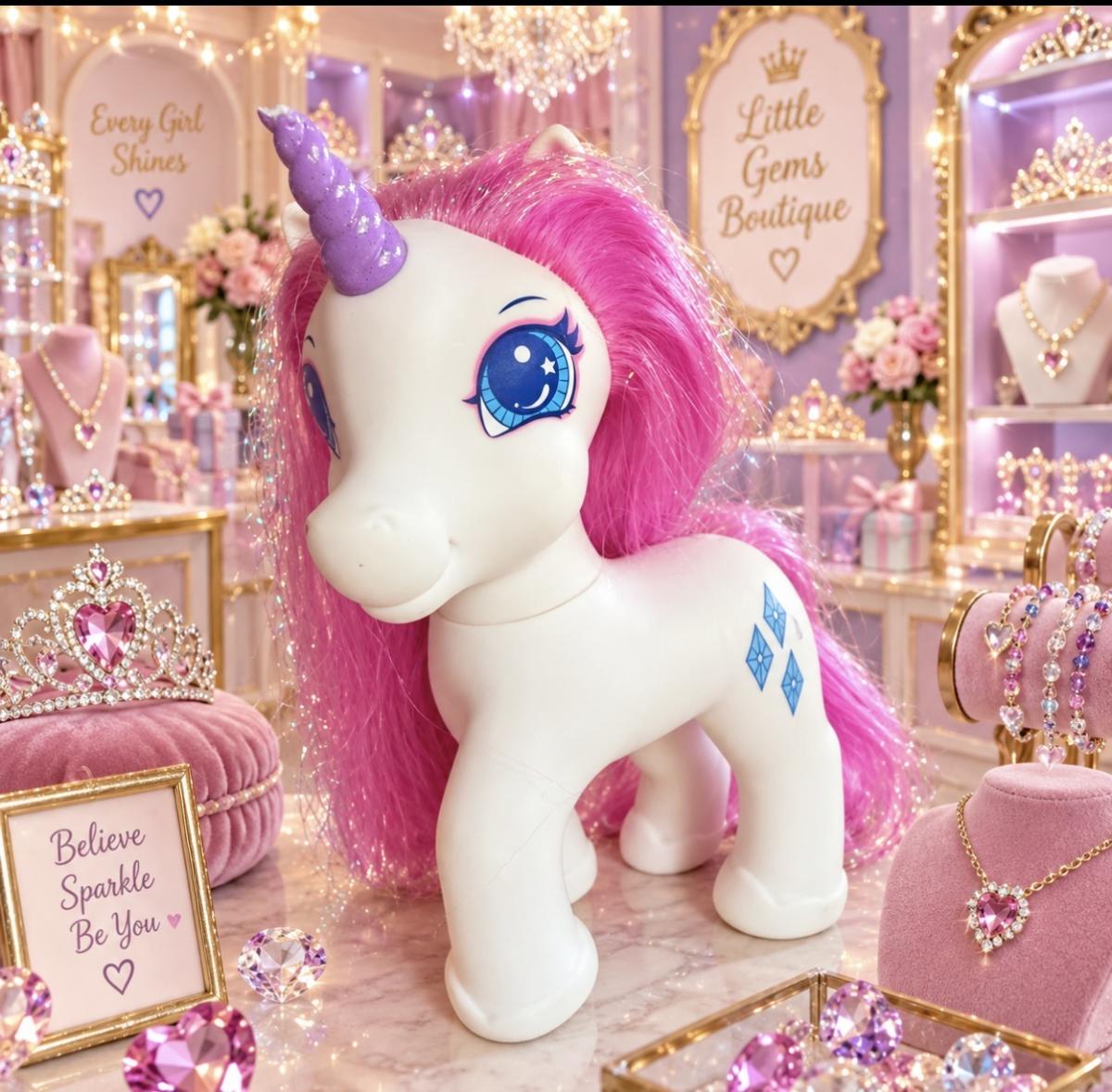 My Little Pony Unicorn – Pink & White