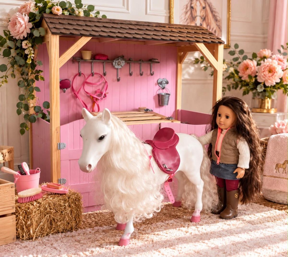 New Generation Doll, Horse & Stableyard Play Set